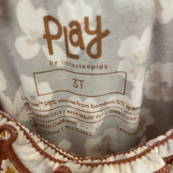 Little Sleepies Play Romper 3t - Picture 10 of 10